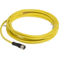 PRE WIRED CONNECTOR, PVC, FEMALE, 1 2, 3