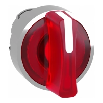 Head ill SS metal red 3pos left/center