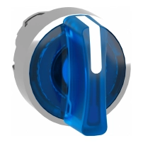 Head ill SS metal blue 3pos left/center