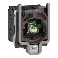 Comp L.block metal LED 110V 1NO+1NC