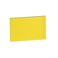 Legend plate, Easy Harmony XB2, white or yellow, 18x27mm, plastic, unmarked