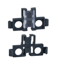 Clip on Legend holder plastic black