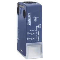 BODY METAL LIMIT SWITCH 2NC2NO SNAP ACT.