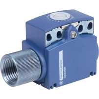 Telemecanique Limit switch body, ZCT, compact, 1NC+1NO, snap action, 1/2"NPT
