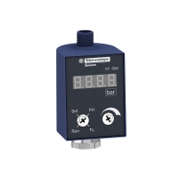 Telemecanique Electronic pressure sensor, Display & switch ZMLP, 24 VDC, 4-20mA, NPN, window, M12